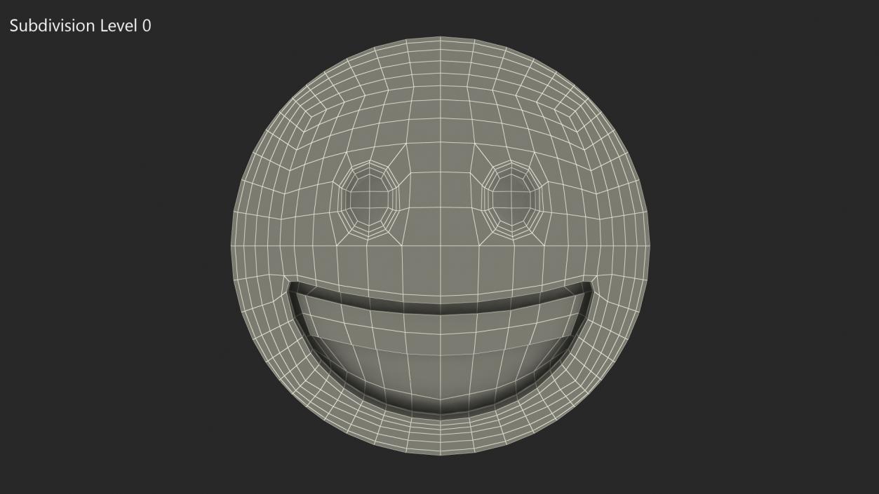 Laughing Emoji 3D model