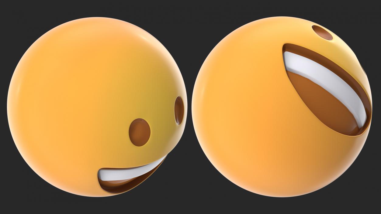 Laughing Emoji 3D model