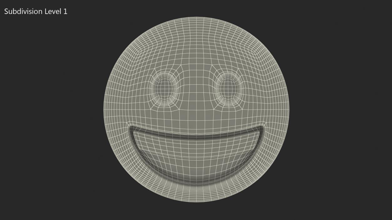 Laughing Emoji 3D model