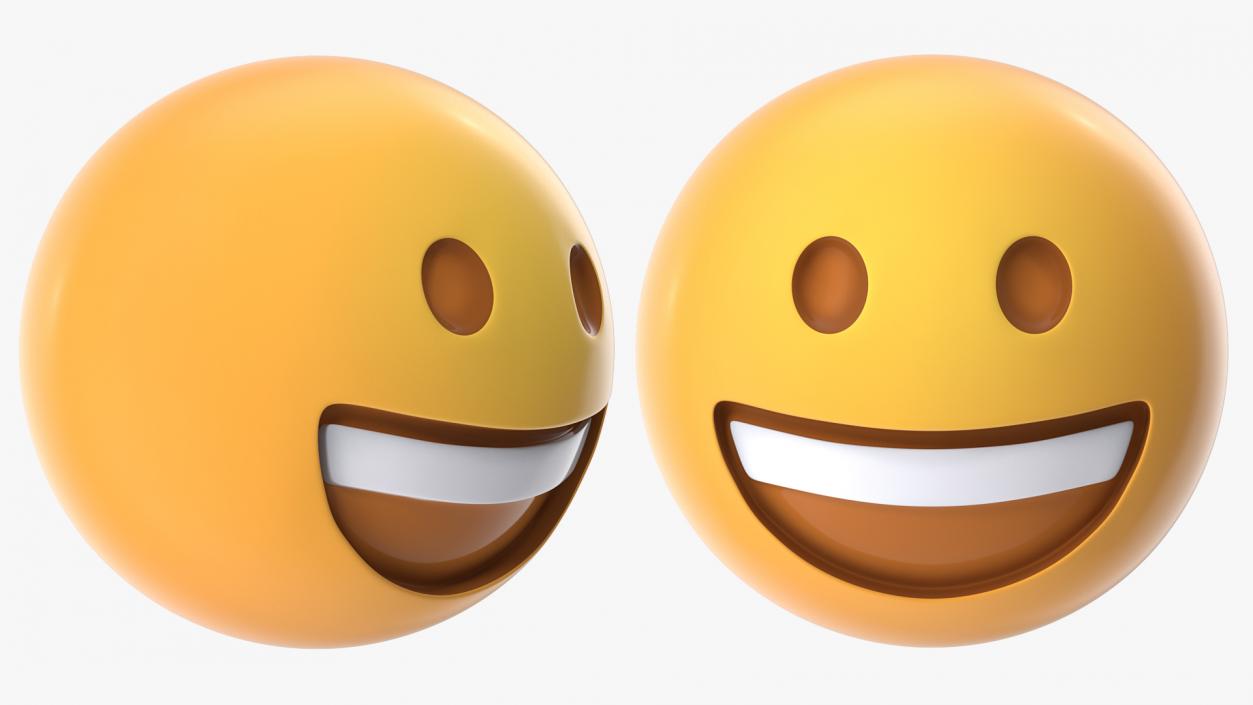 Laughing Emoji 3D model