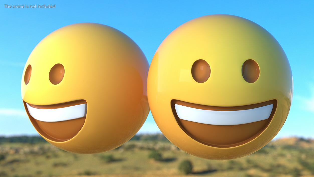 Laughing Emoji 3D model