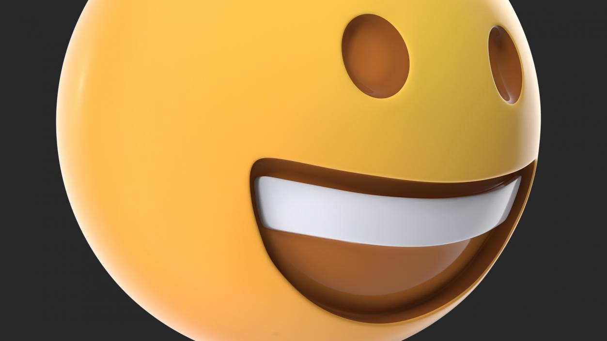 Laughing Emoji 3D model