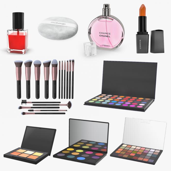 Cosmetics Collection 4 3D