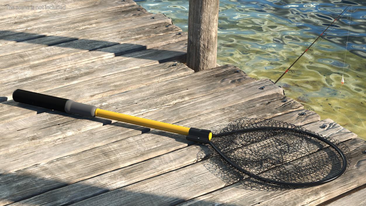 Fishing Landing Net 3D model