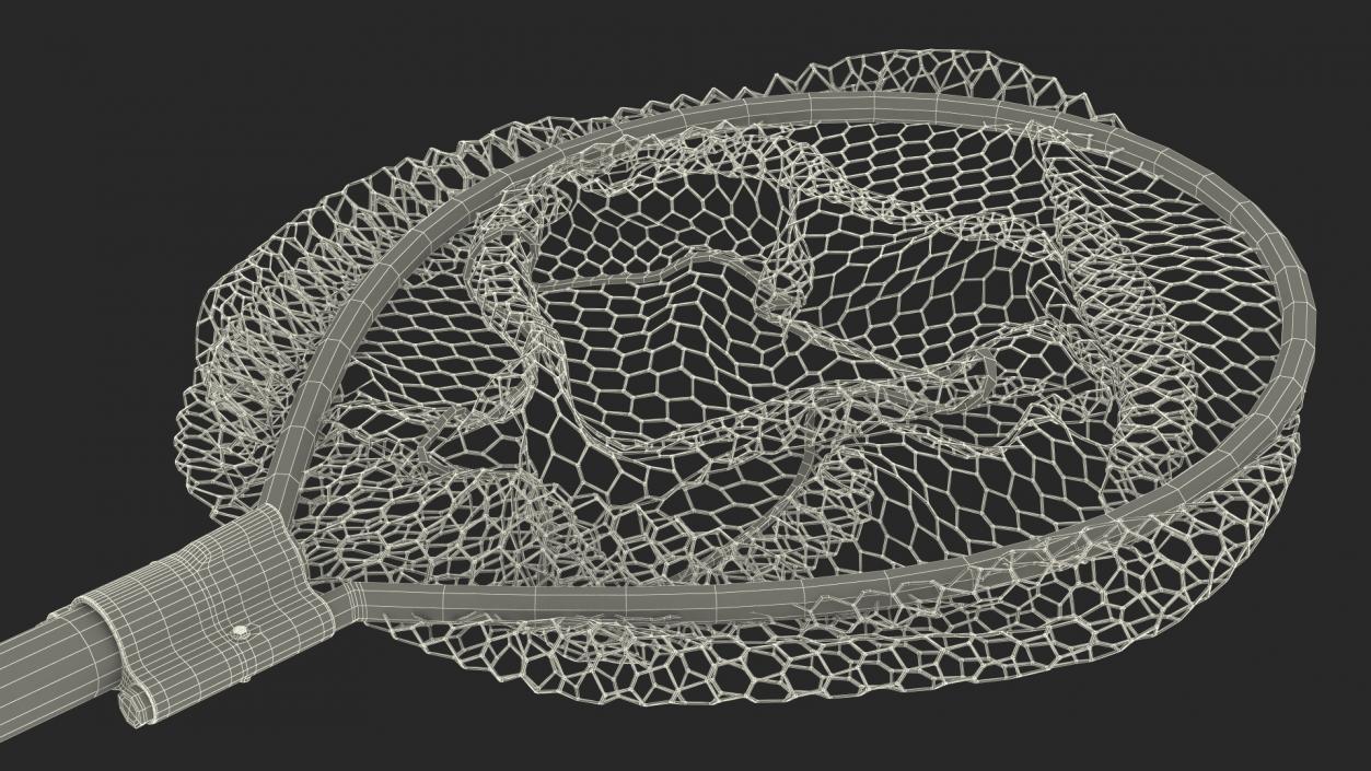 Fishing Landing Net 3D model