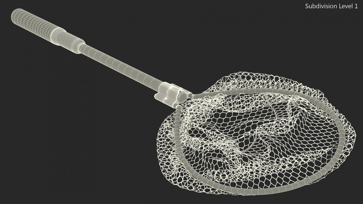 Fishing Landing Net 3D model