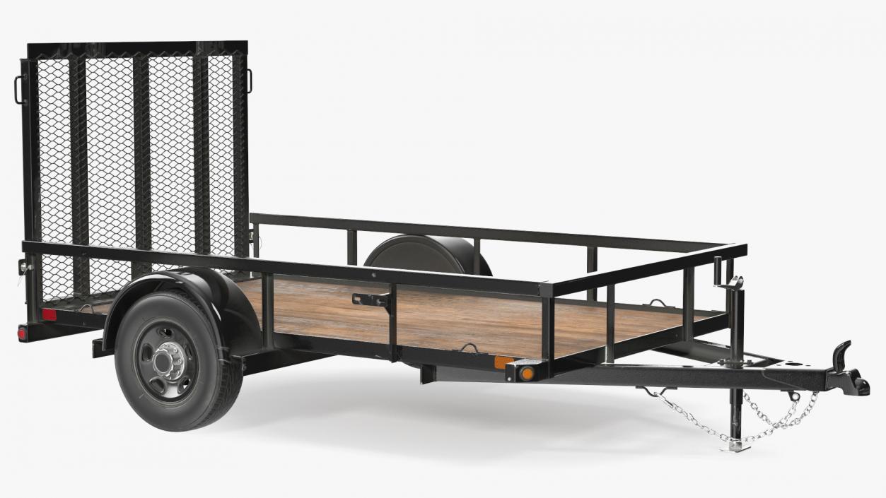 3D model Utility Trailer