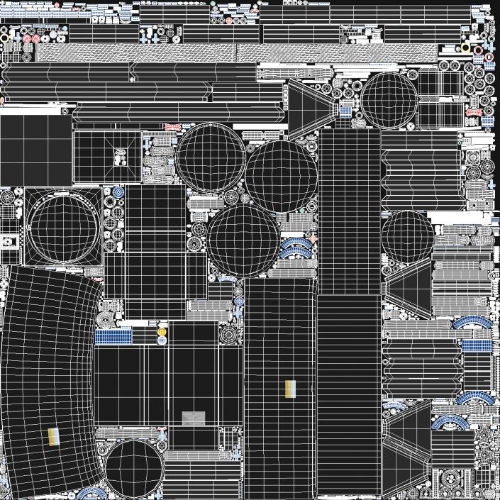 Beer Microbrewery Equipment 3D