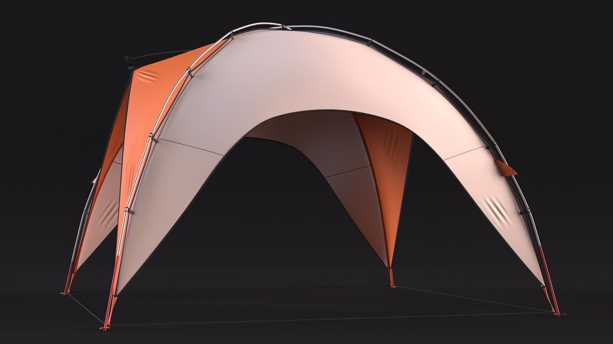 Outdoor Sun Shelter Tent 3D model