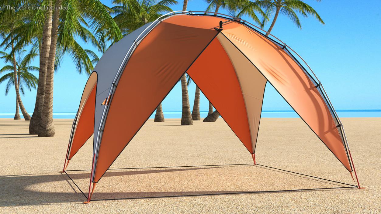 Outdoor Sun Shelter Tent 3D model