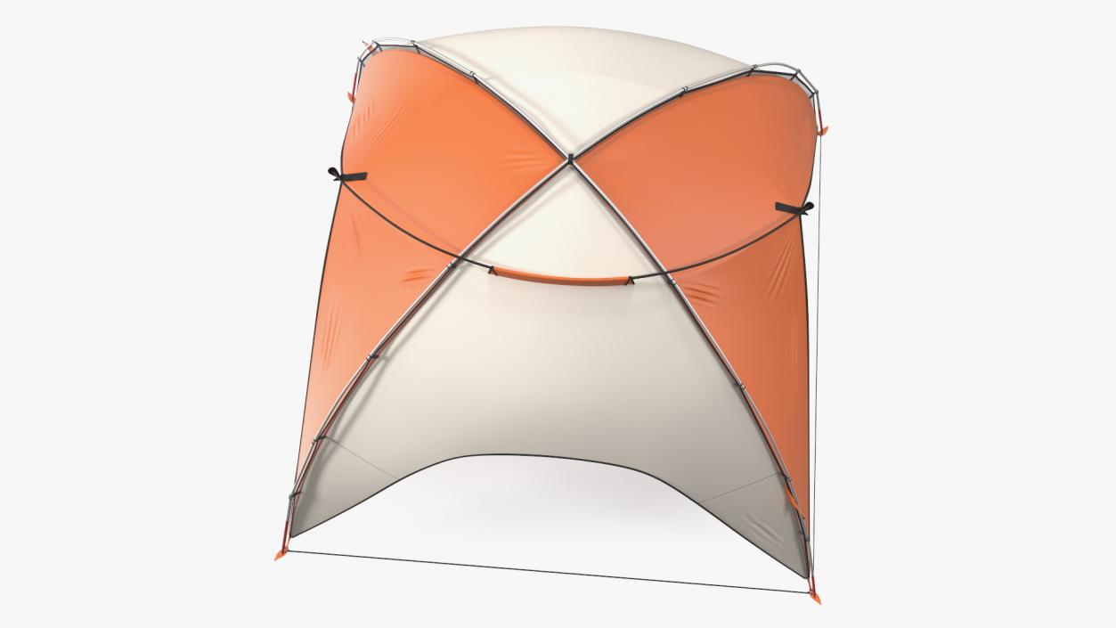 Outdoor Sun Shelter Tent 3D model