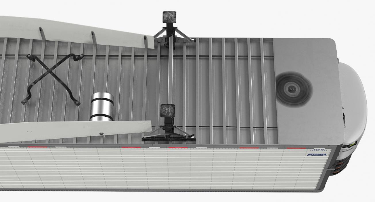 3D Vanguard Reefer Semi Trailer Refrigerator