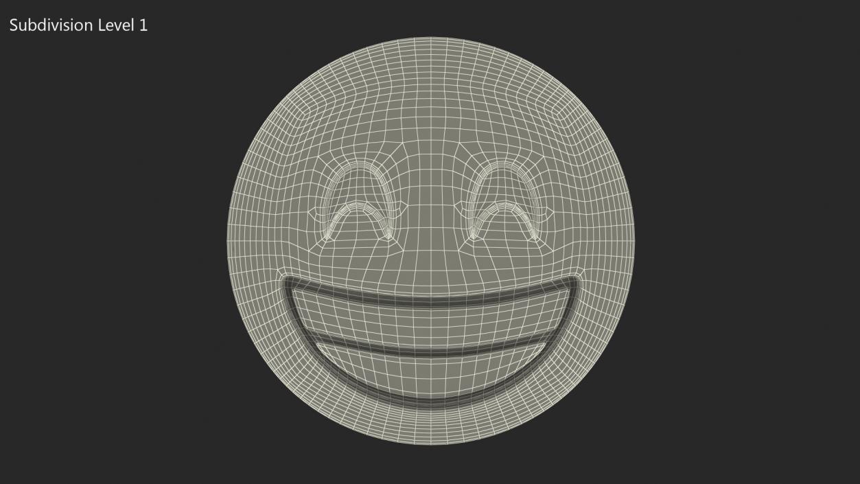 3D Happy Emoji