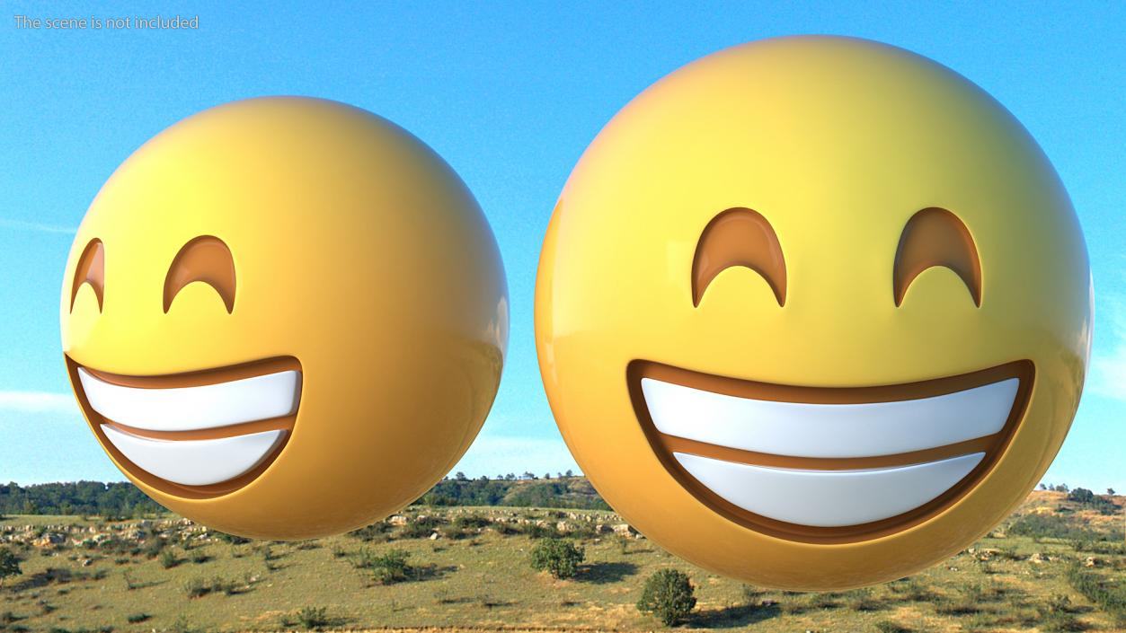 3D Happy Emoji