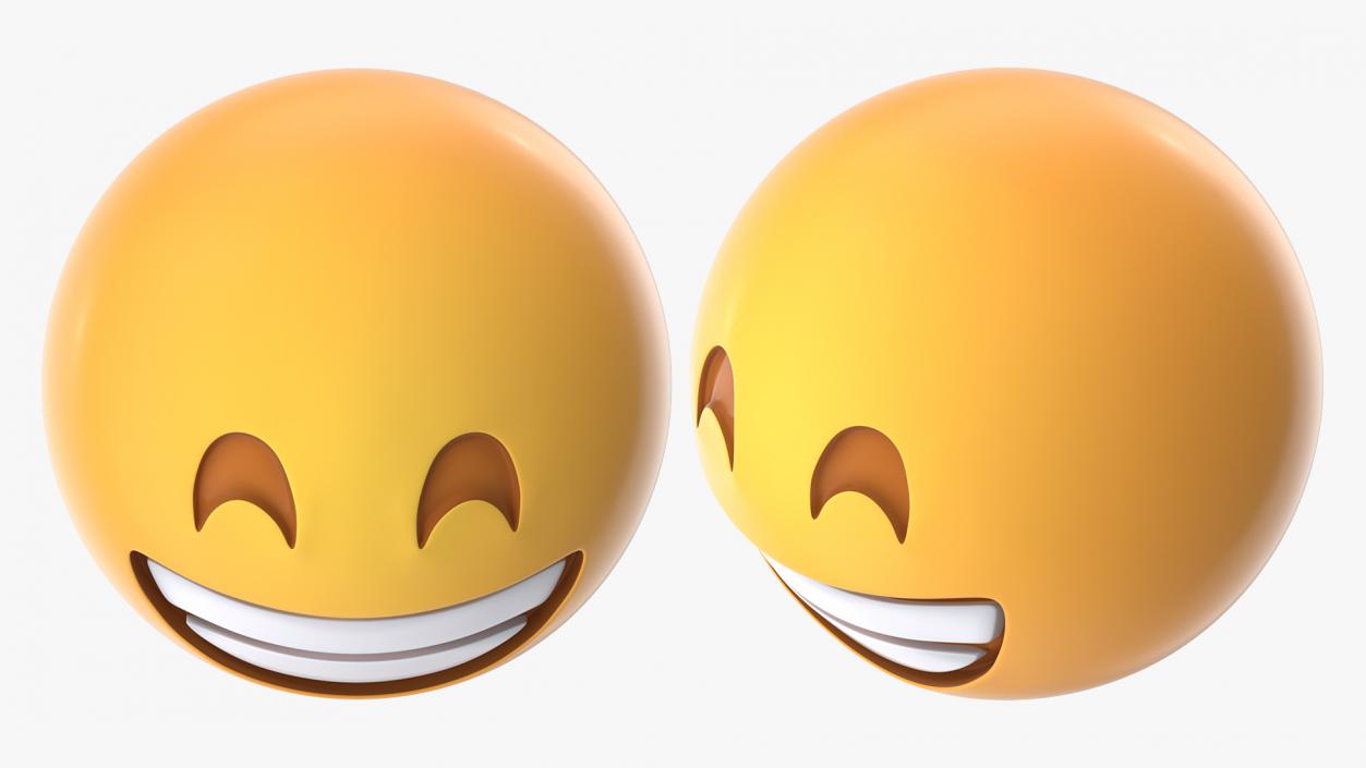 3D Happy Emoji