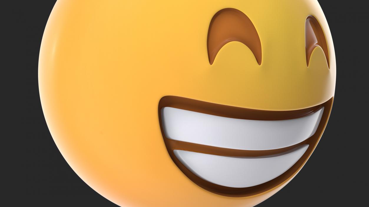 3D Happy Emoji