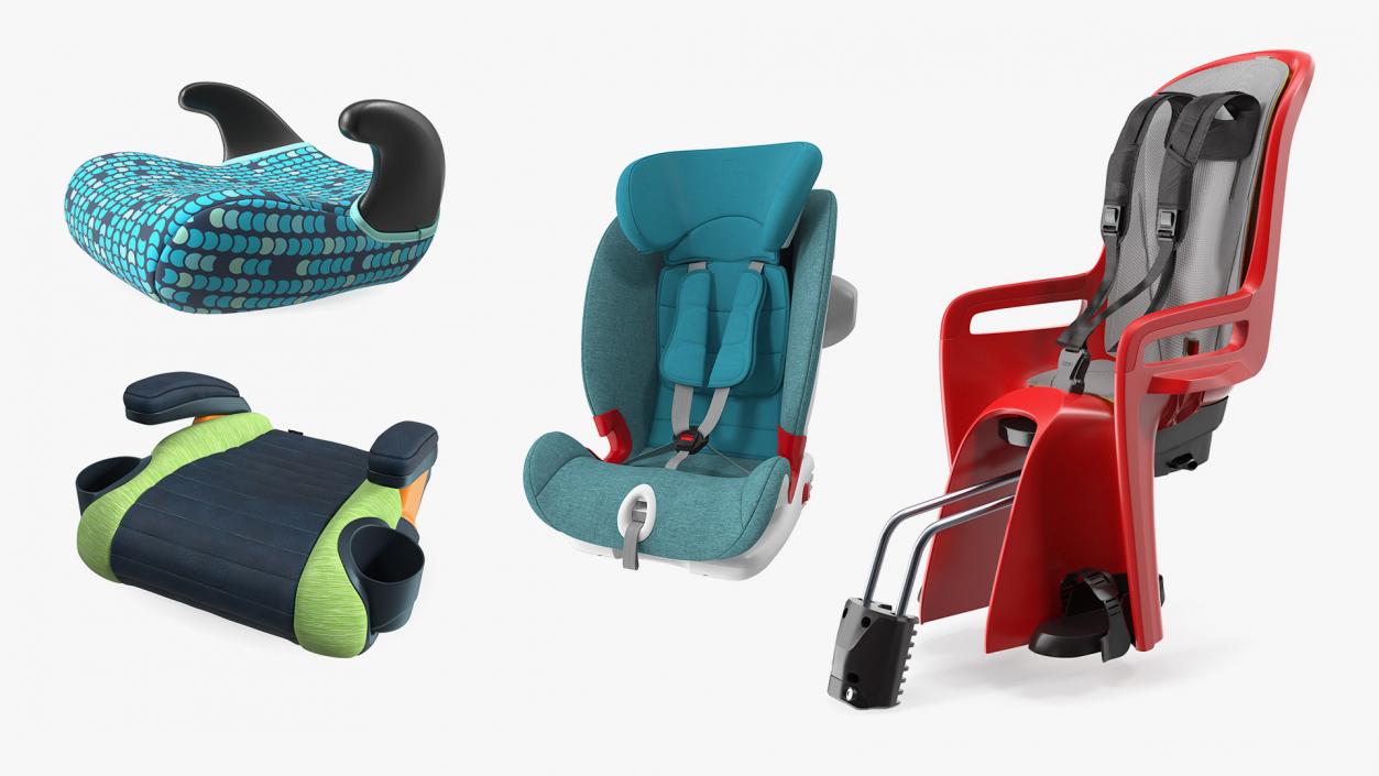 3D Child Safety Seats Collection 2