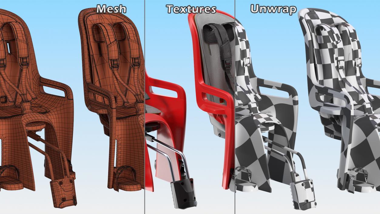 3D Child Safety Seats Collection 2