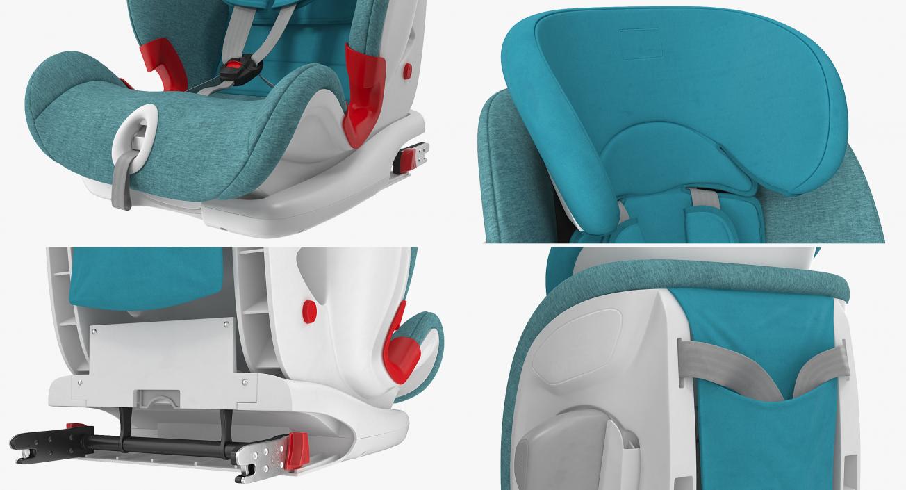 3D Child Safety Seats Collection 2