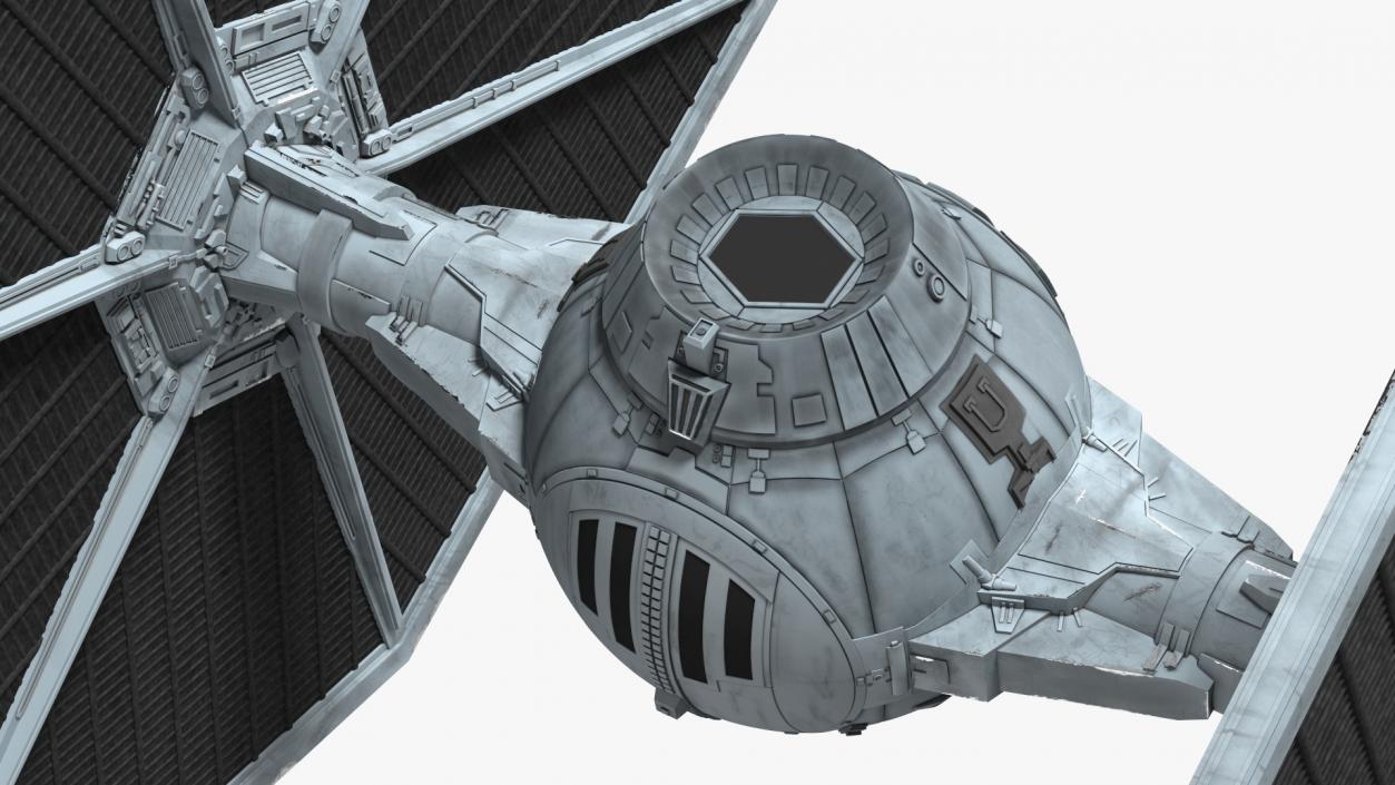 3D model Imperial TIE Fighter