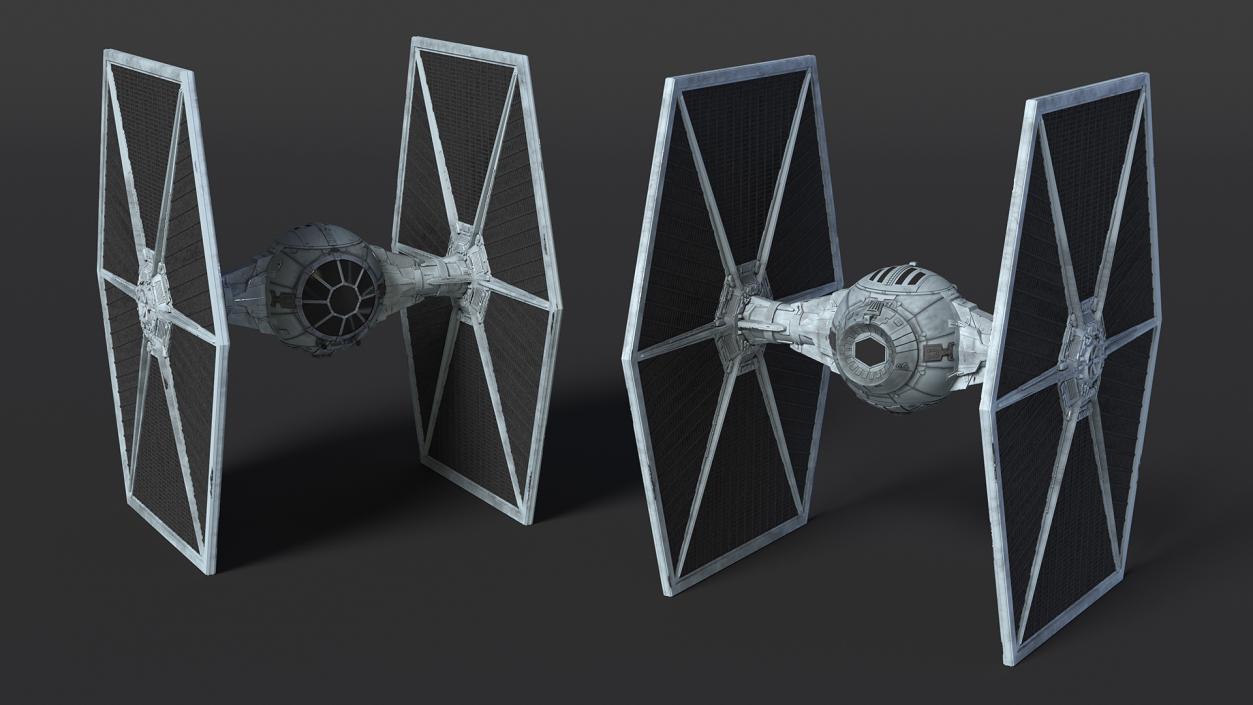 3D model Imperial TIE Fighter