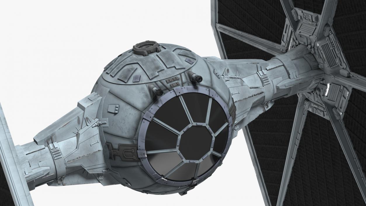 3D model Imperial TIE Fighter