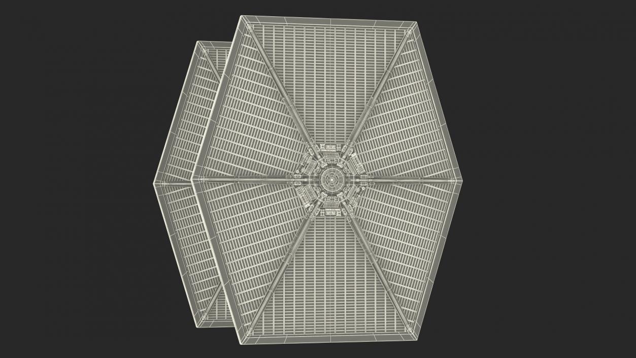 3D model Imperial TIE Fighter