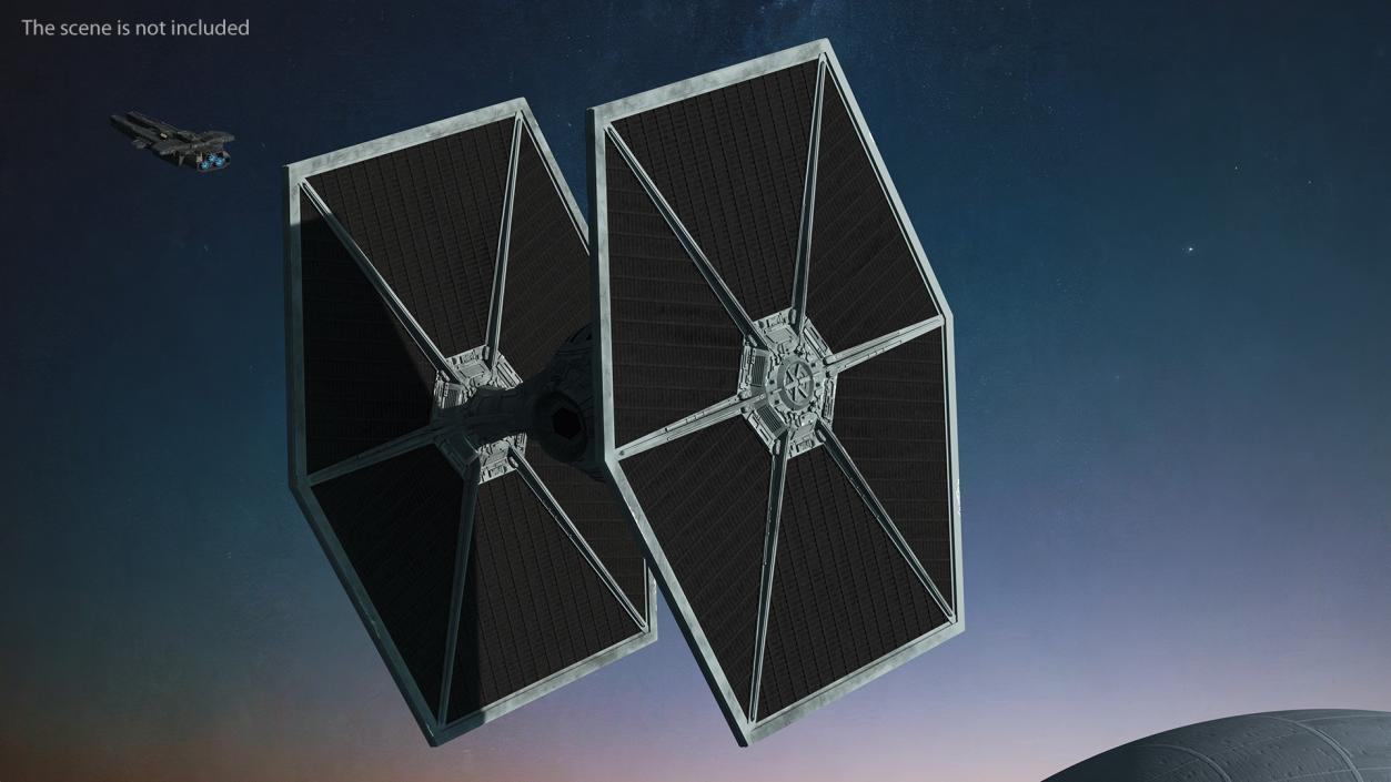 3D model Imperial TIE Fighter