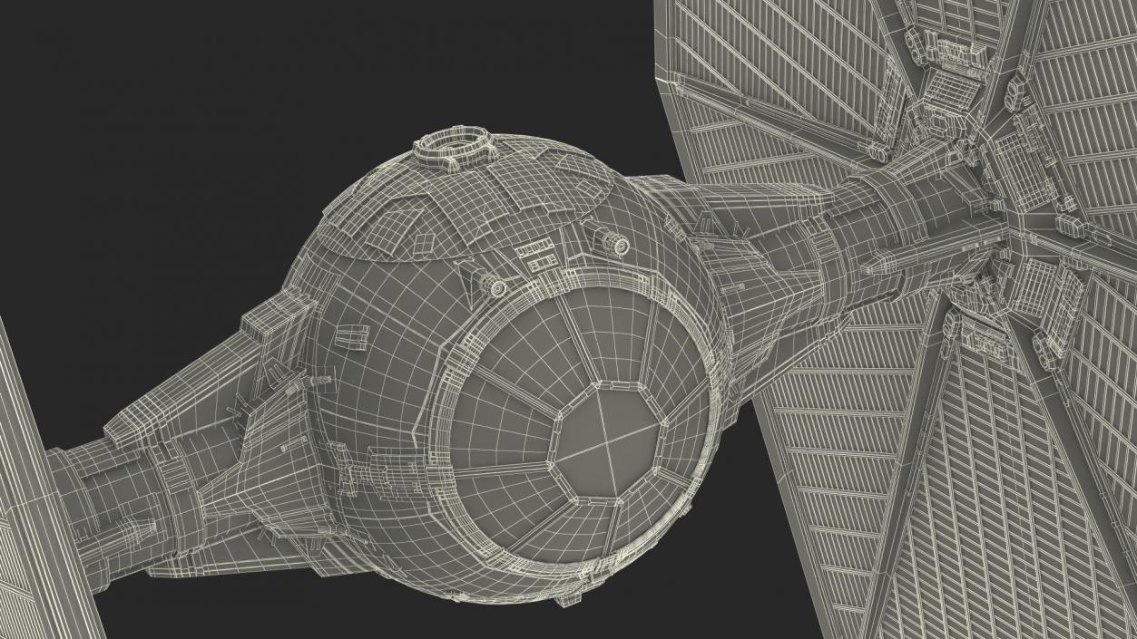 3D model Imperial TIE Fighter