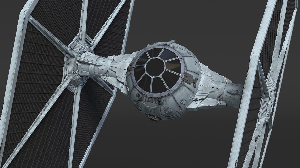 3D model Imperial TIE Fighter