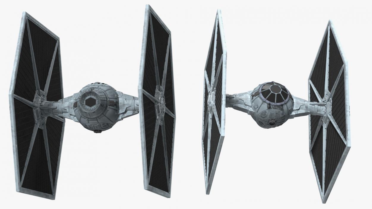 3D model Imperial TIE Fighter