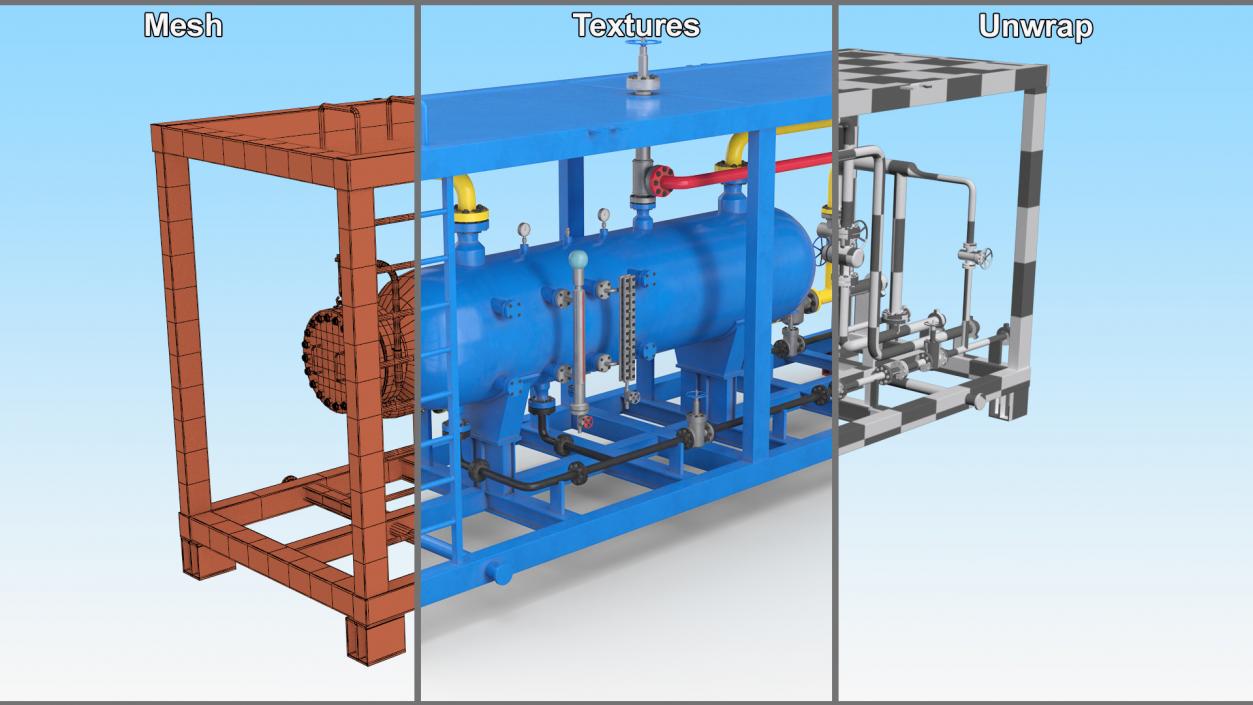 Well Test Separator 3D model