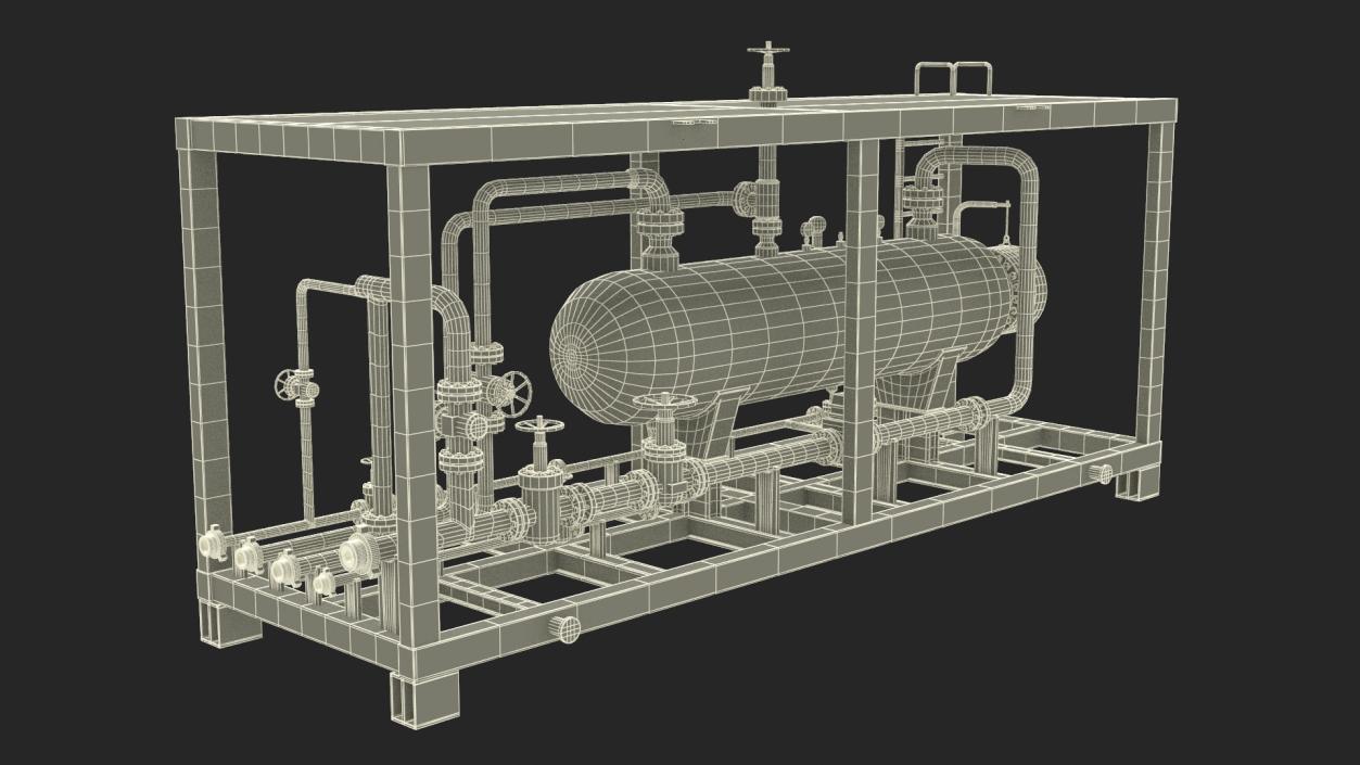 Well Test Separator 3D model