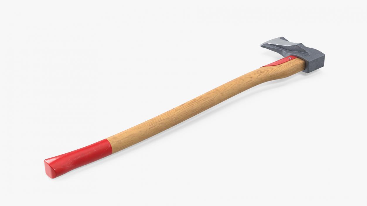 Log Splitting Maul Axe 3D