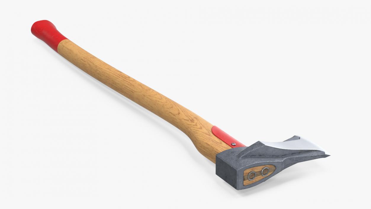 Log Splitting Maul Axe 3D