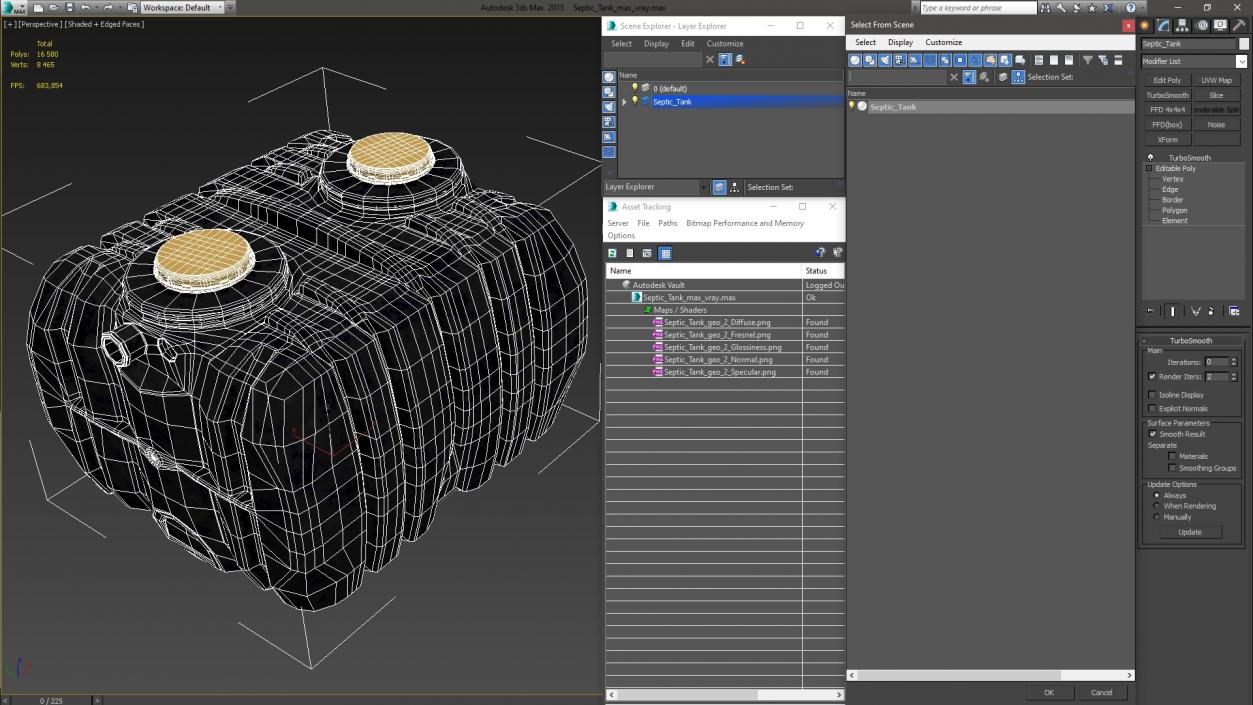 3D Septic Tank