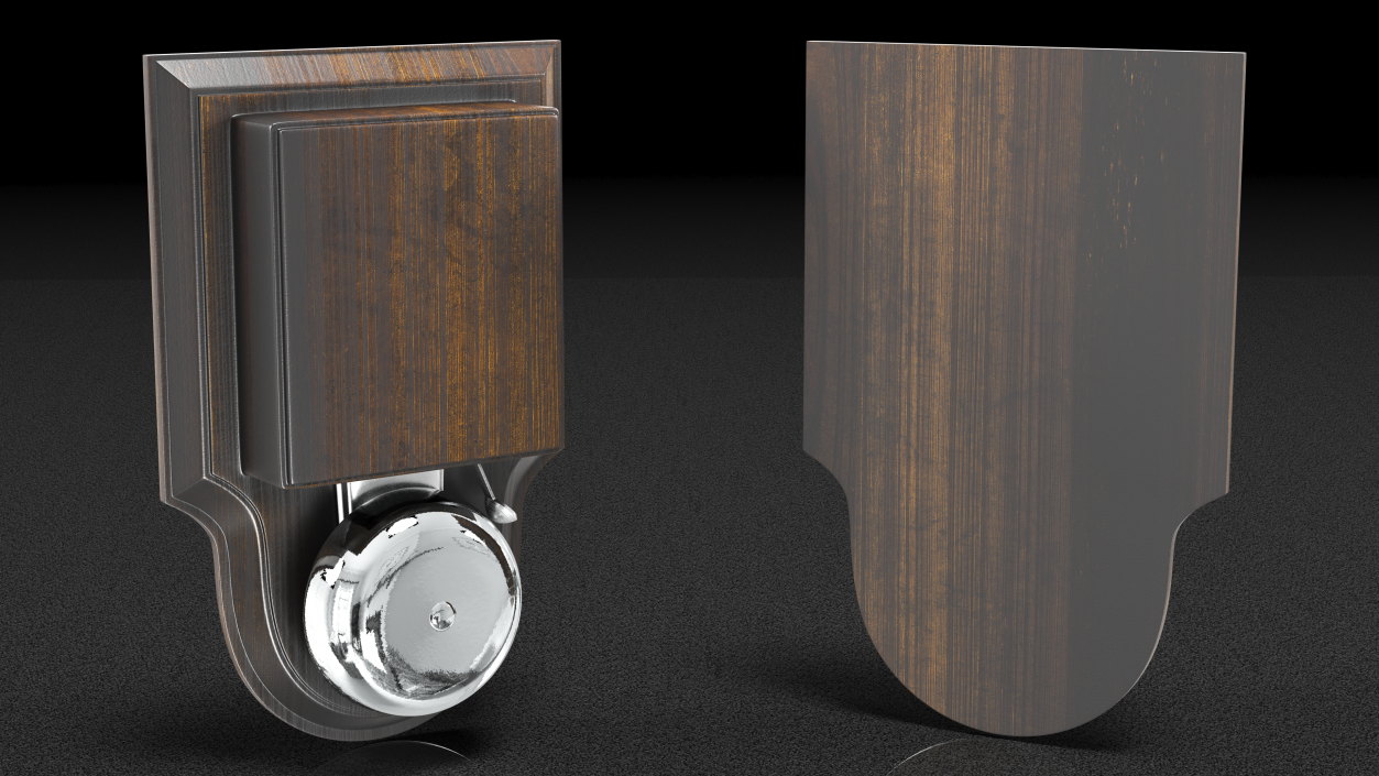 3D Traditional Wired Doorbell