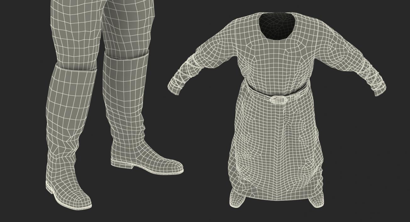 Medieval Clothes 3D Models Collection 3D