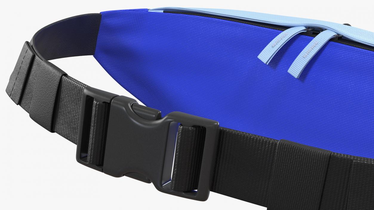 3D model Sport Waist Bag Blue