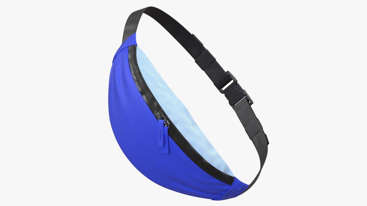 3D model Sport Waist Bag Blue