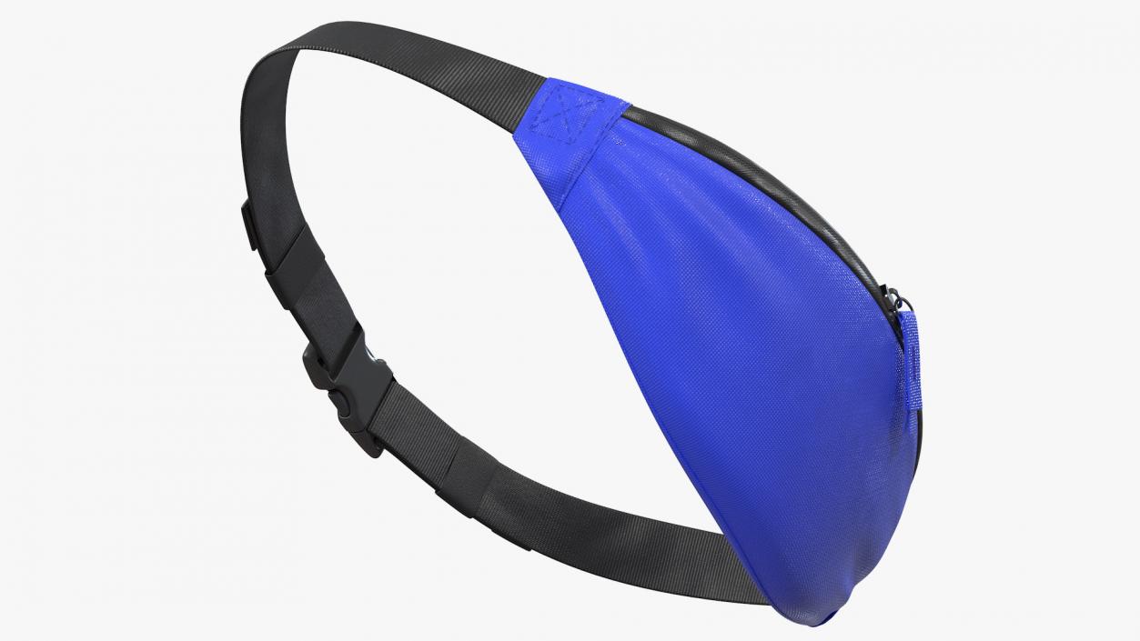 3D model Sport Waist Bag Blue