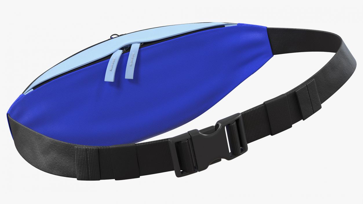 3D model Sport Waist Bag Blue