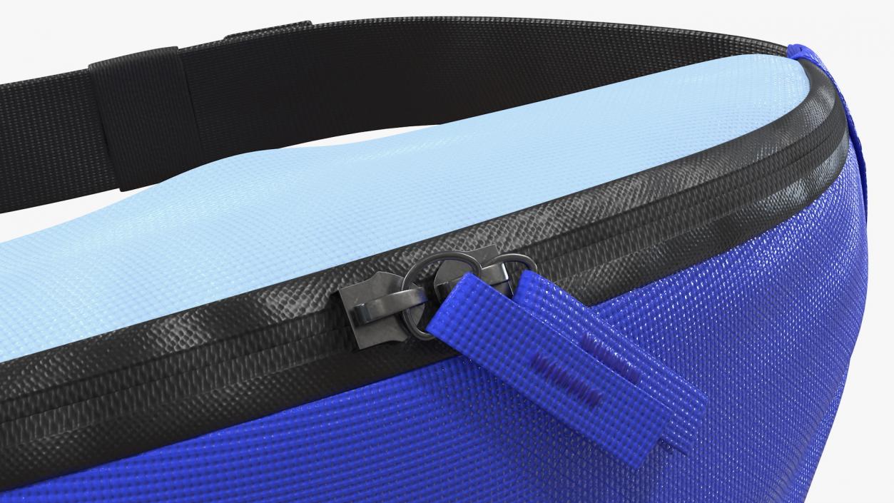 3D model Sport Waist Bag Blue