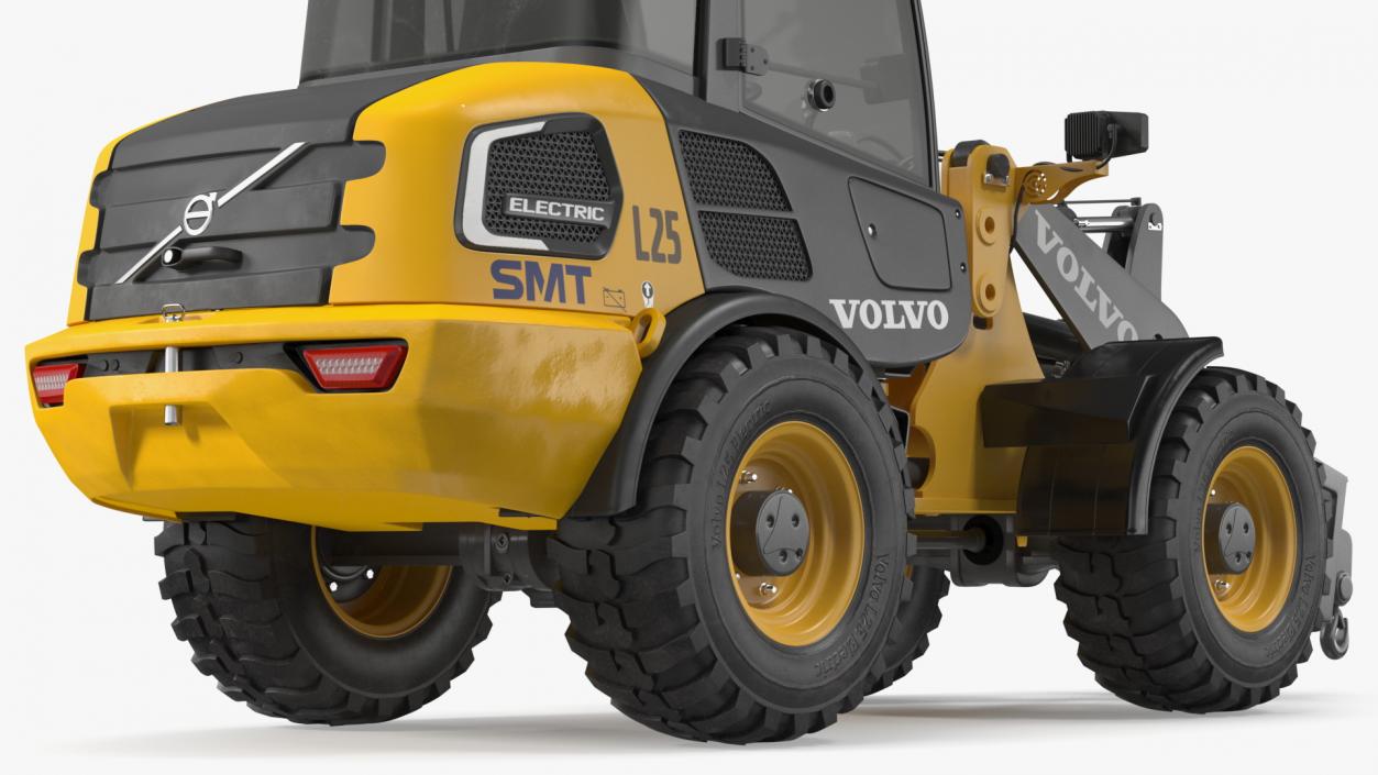 Volvo L25 Electric Loader with Material Handling Arm 3D