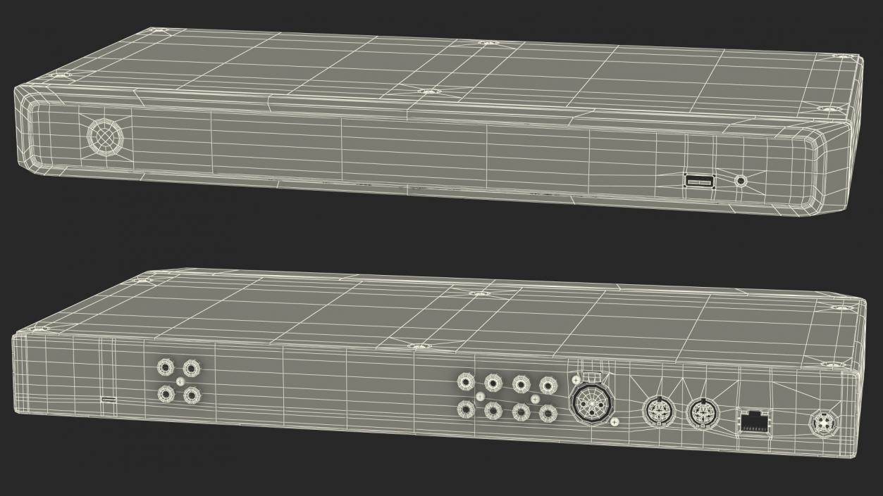 3D model Conference System Control Unit