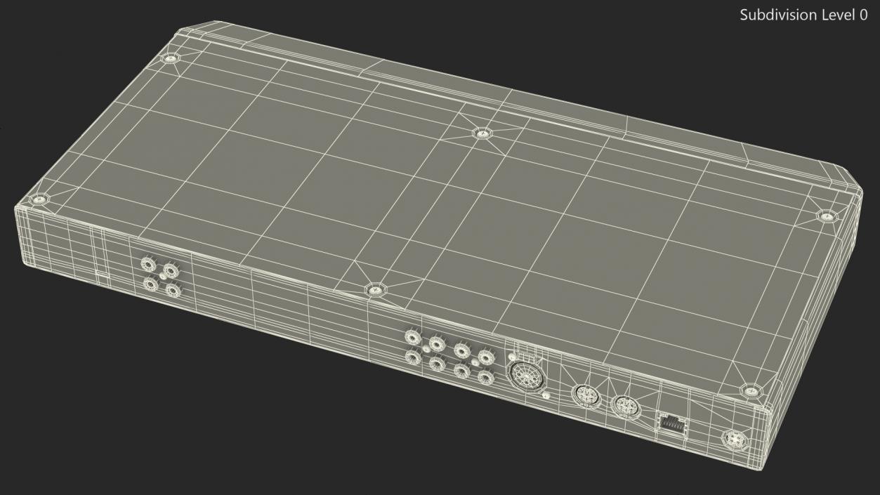 3D model Conference System Control Unit