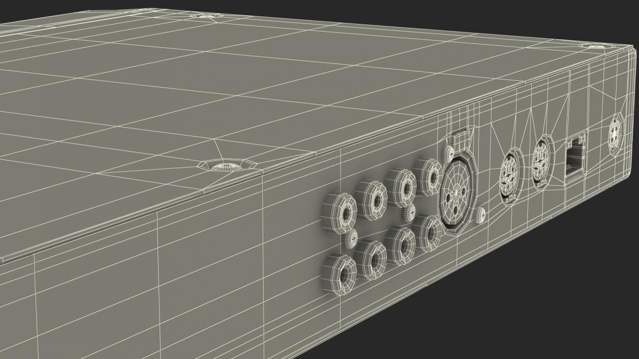 3D model Conference System Control Unit