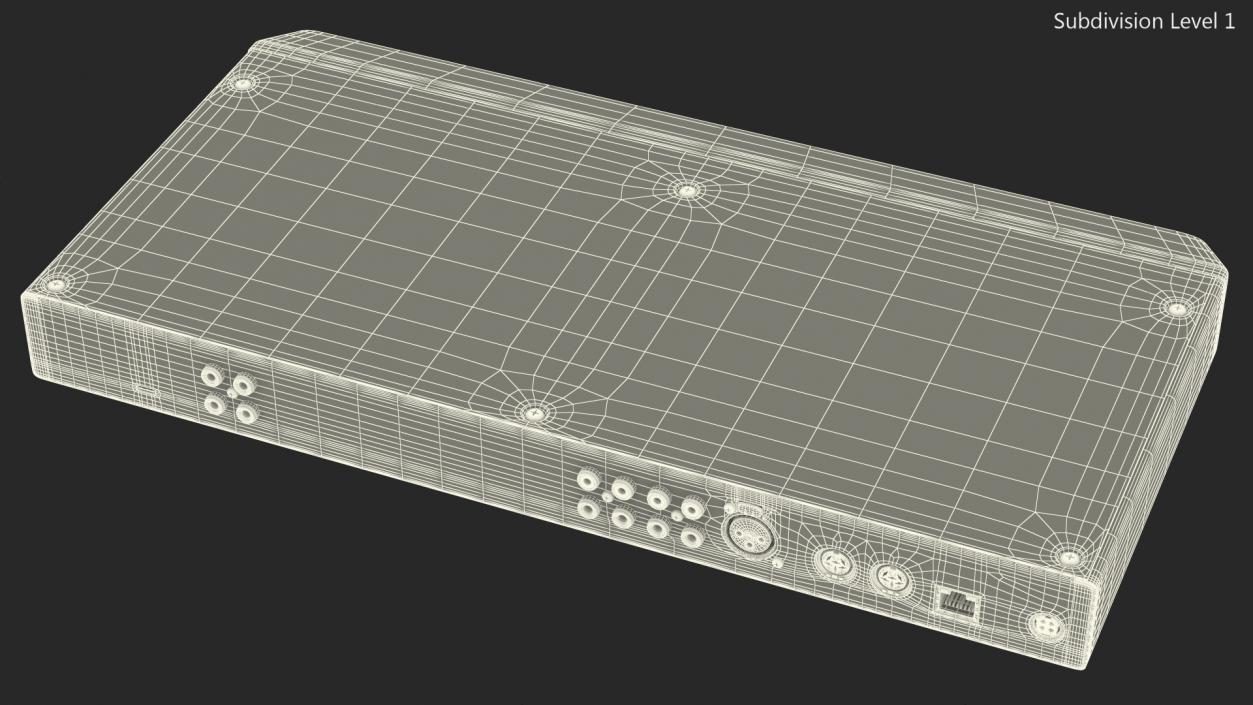 3D model Conference System Control Unit