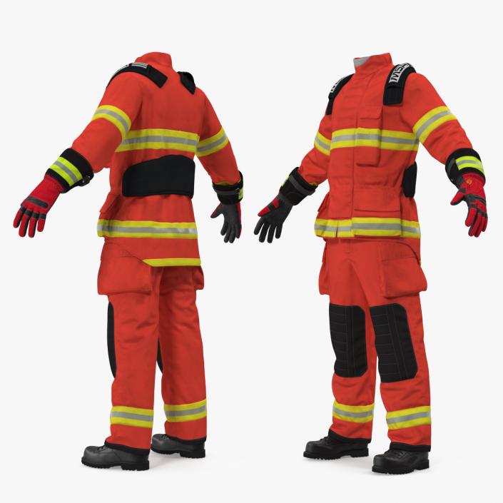 Firefighting Suit 3D