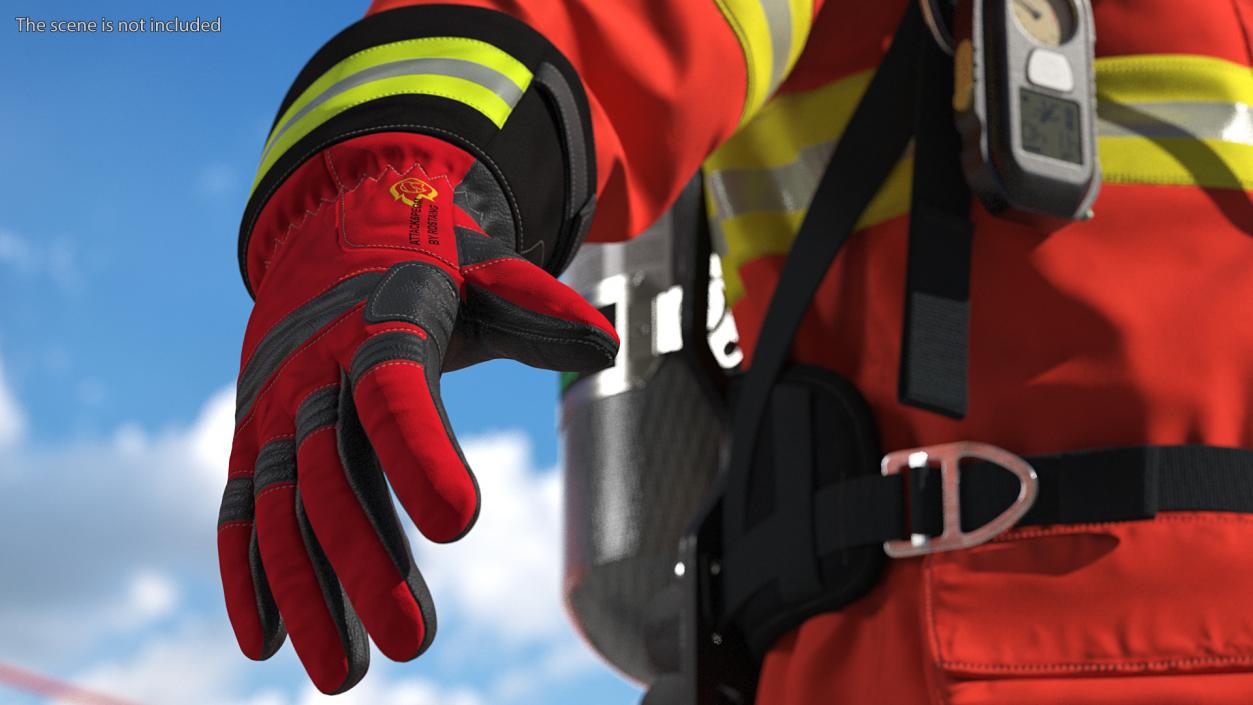 Firefighting Suit 3D